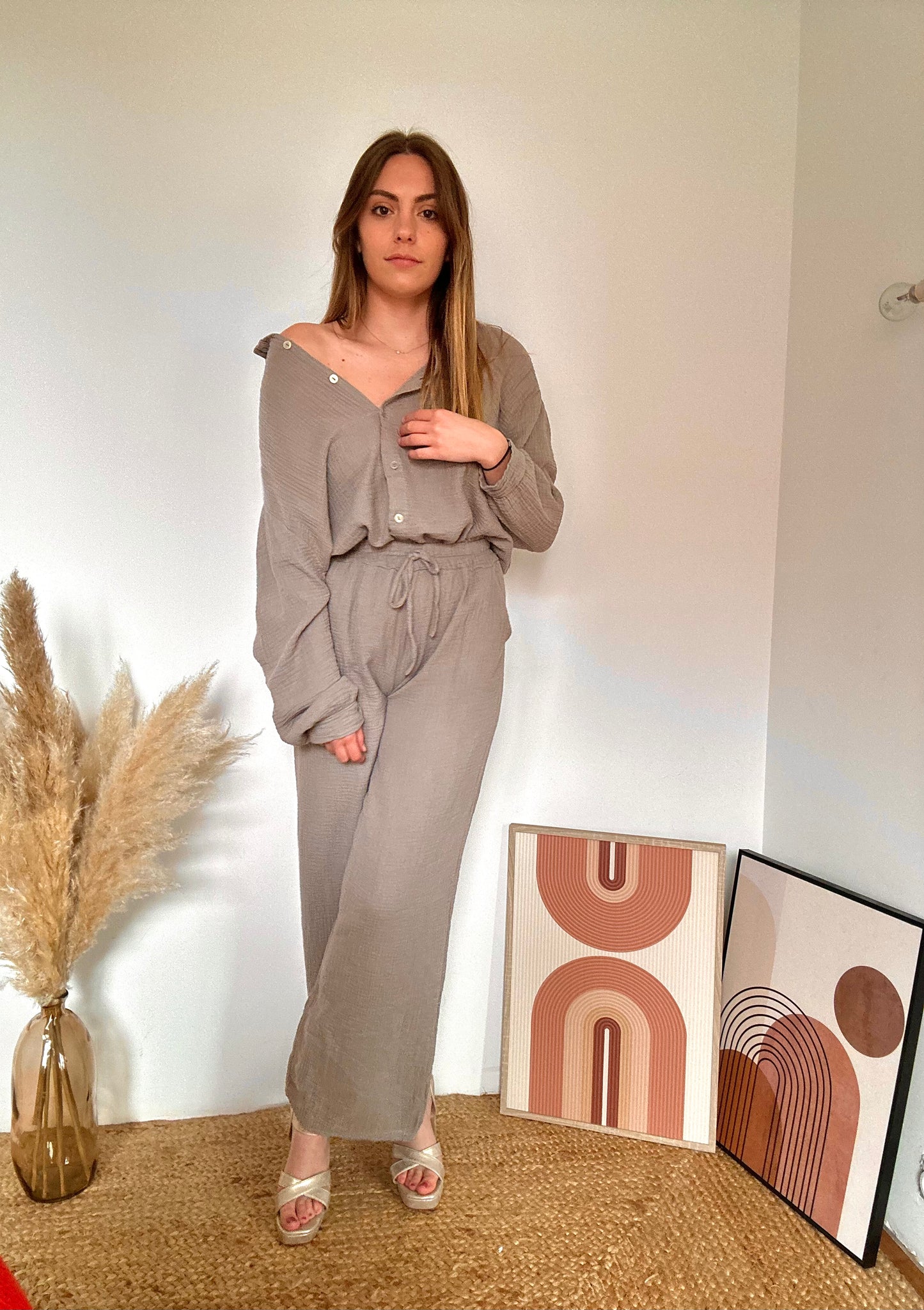 ENSEMBLE CHARLIE TAUPE