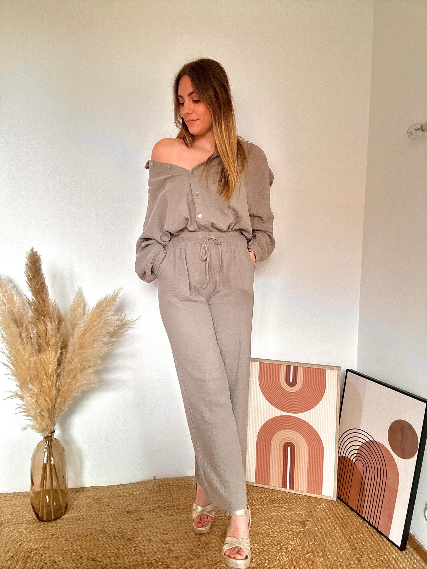 ENSEMBLE CHARLIE TAUPE